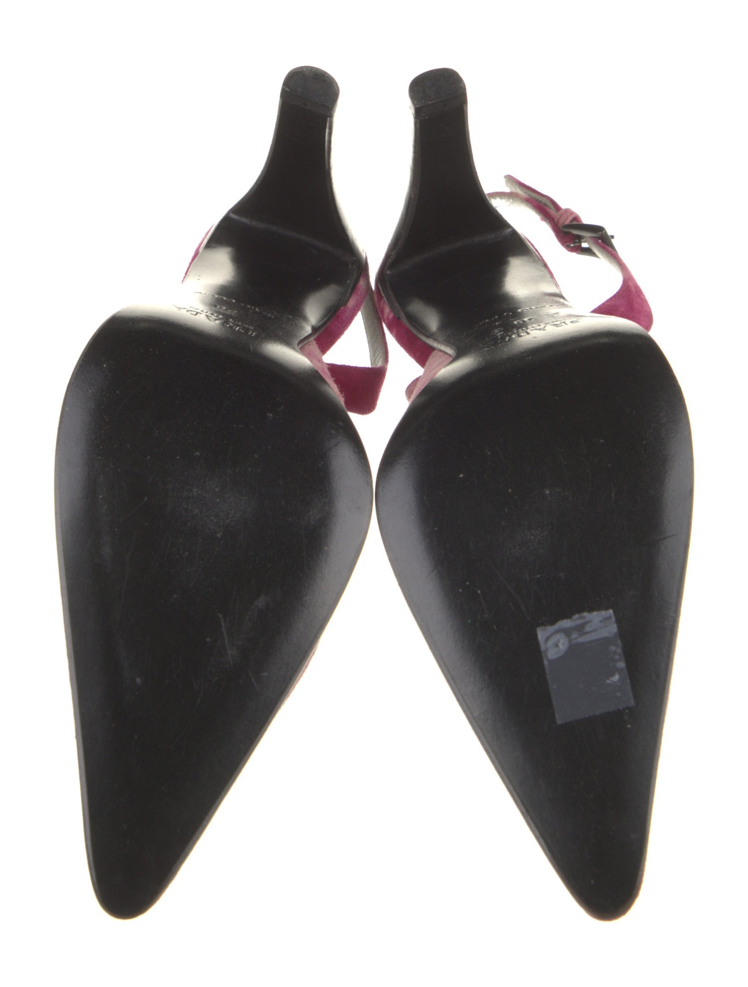 Prada Tie-Dye Print Slingback Pumps